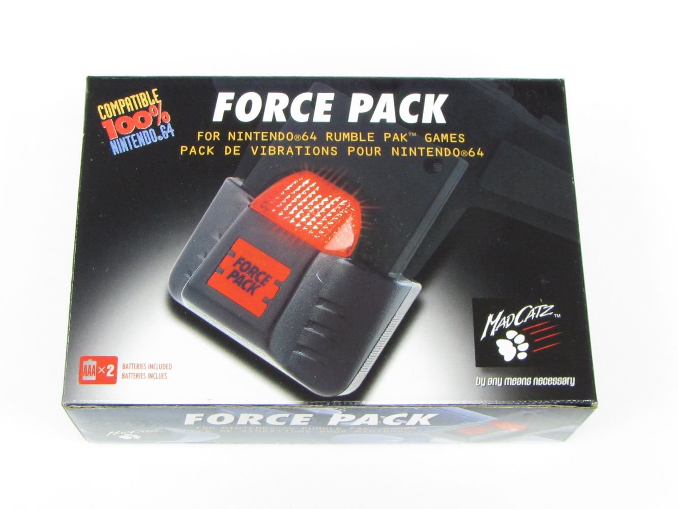 Amazon.com: N64 Mad Catz Force Pack : Video Games